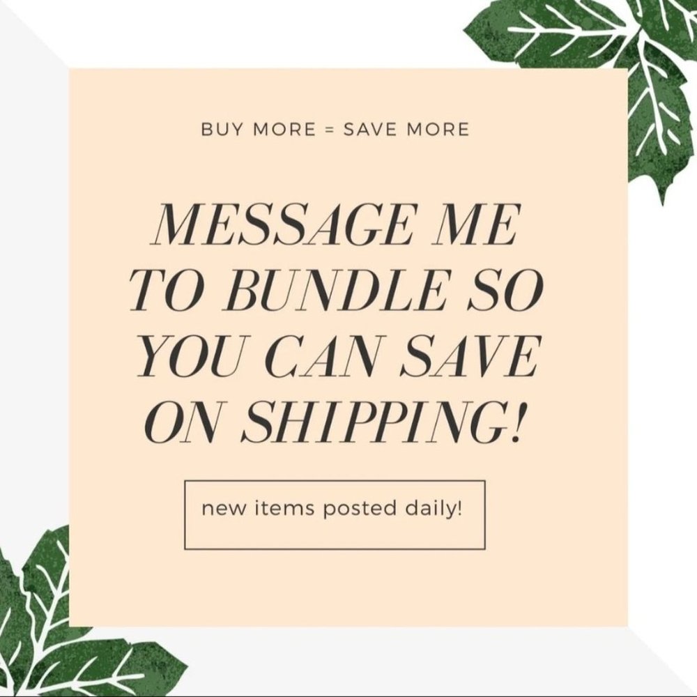 BUNDLE AND SAVE ON SHIPPING